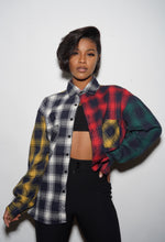 Load image into Gallery viewer, NETTA OVER SIZED PLAID TOP